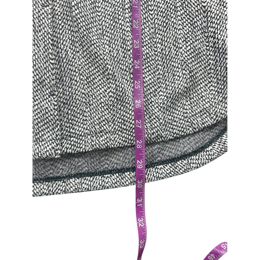 Athleta Braiden Textured Shacket Herringbone Blac… - image 5